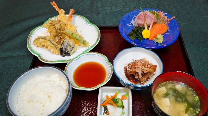 □夕食のみ□＜別館和室＞早朝出発の方に！夕食は日替わり定食！安田ICお車3分＆コインランドリー完備